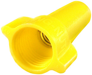 10 Pc. 600V Winged Yellow Wire Cap  1620-14