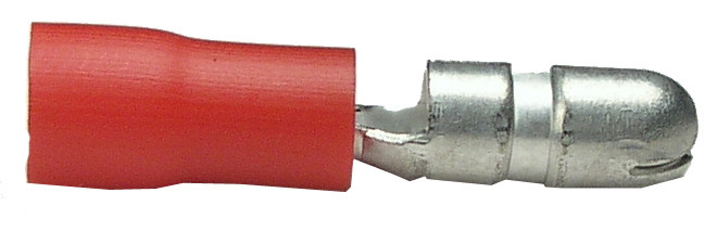 7 Pc. 22-18 AWG .180" Vinyl Insulated Male Bullet Connector  1759-BP