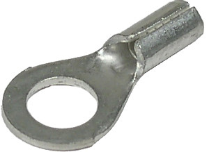 16 Pc. 22-18 AWG #8 Non-Insulated Ring Connector  2304-BP