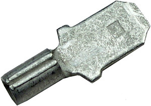 50 Pc. 16-14 AWG .110" Non-Insulated Male Spade Connector  2450-15