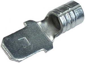 7 Pc. 12-10 AWG .250" Non-Insulated Male Spade Connector  2556-BP