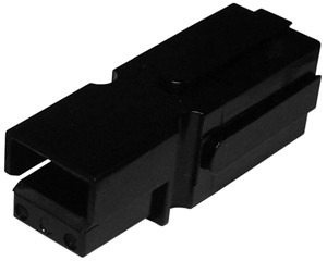 2 Pc. 75A Series Black Polycarbonate Single Pole Modular Housing  3220-12