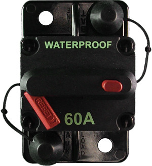 60A Type III Manual Reset Circuit Breaker  3451-11