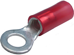 10 Pc. 8 AWG 5/16" Nylon Insulated Ring Connector  4008N-PK