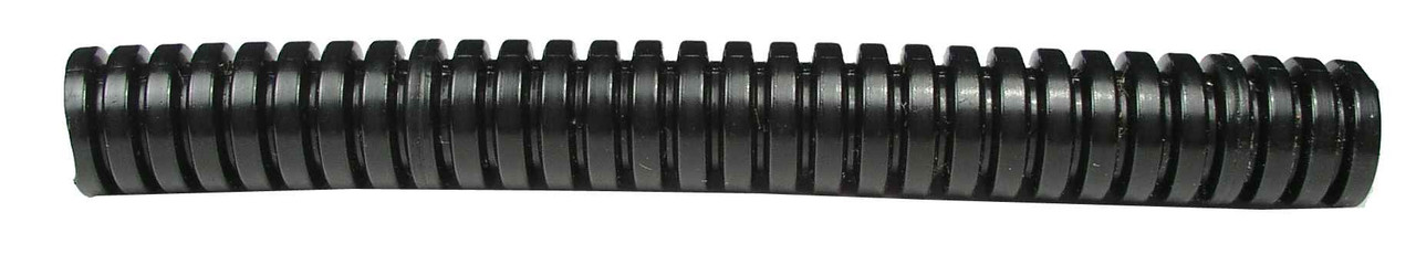 .250" x 50' Black Polyethylene Convoluted Split Loom  5140-B