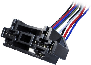 25 Pc. 14 AWG 10 Pin Dual Relay Pigtail  5563-35