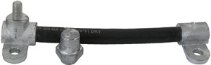 2/0 AWG @ 7" Black Dual Battery Stud Harness  6307-31