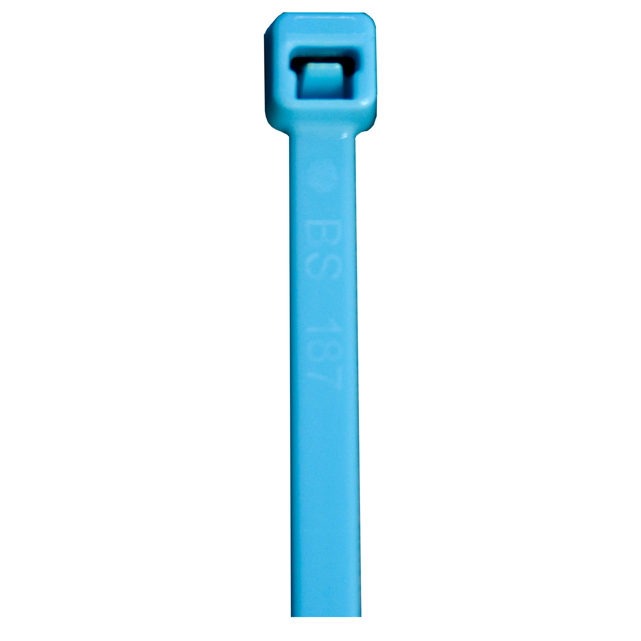 100 Pc. 11" 50 lb. Ice Blue -40°C Low Temperature Cable Tie  7396-36