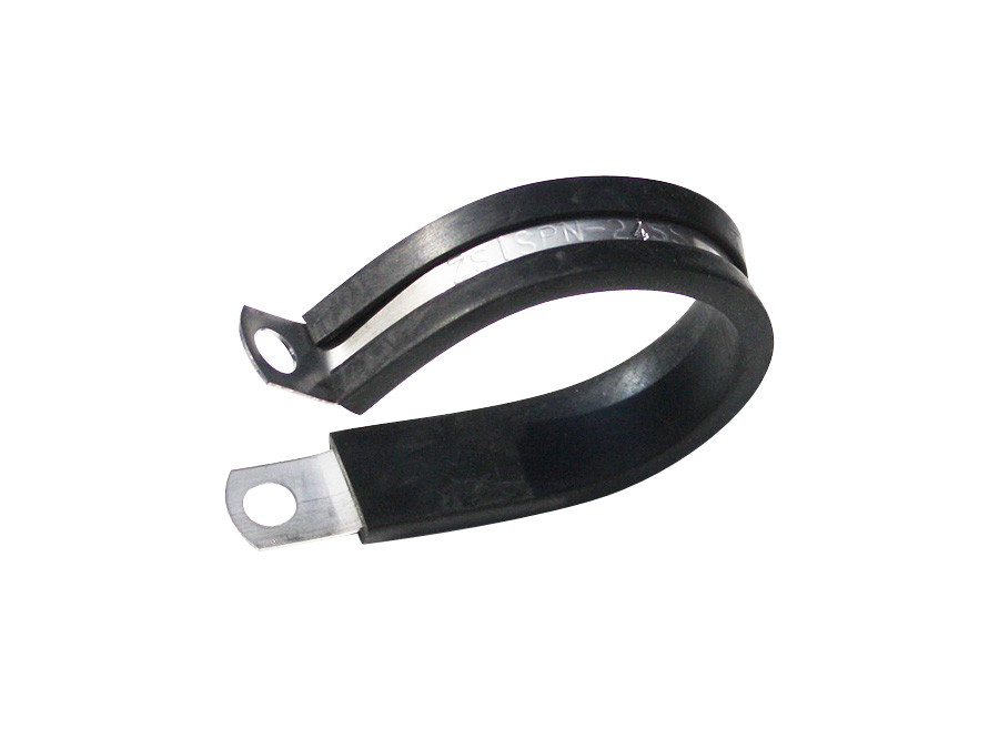 100 Pc. 1-1/2" Rubber Insulated Stainless Steel P-Clamp  7424-36