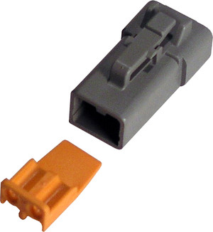 10 Pc. 14-10 AWG 2-Way Deutsch "DTP" Plug & Wedgelock  7981-34
