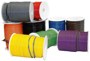 14 AWG @ 1000' White PVC Insulated TEW Single Conductor Wire  8014-6-M