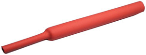 1/8" x 4' Red Dual Wall Adhesive 3:1 Shrink Tube  8329-5-E