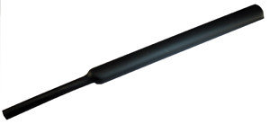 1/4" x 4' Black Dual Wall Adhesive 4:1 Shrink Tube  8371-41