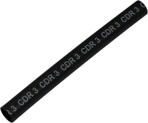 12mm x 4' Black Dual Wall Diesel Resistant Magmaflo 4:1 Shrink Tube  8383-41