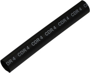 6 Pc. 18mm x 6" Black Dual Wall Diesel Resistant Magmaflo 4:1 Shrink Tubes  8384-43