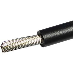 6 AWG @ 25' Black Boat Wire  9006-0-24