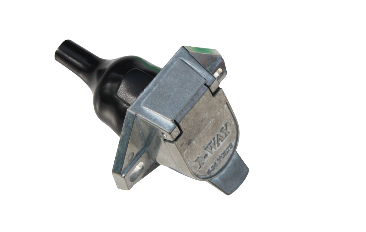1 Pole Female Socket RV Trailer Connector  9486-11