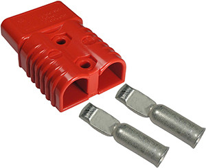 2 AWG Red Modular Housing & Terminal Combo Pack  32551-91