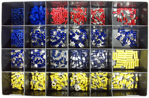 600 Pc. Vinyl Insulated Terminal Assortment Kit  34003-91