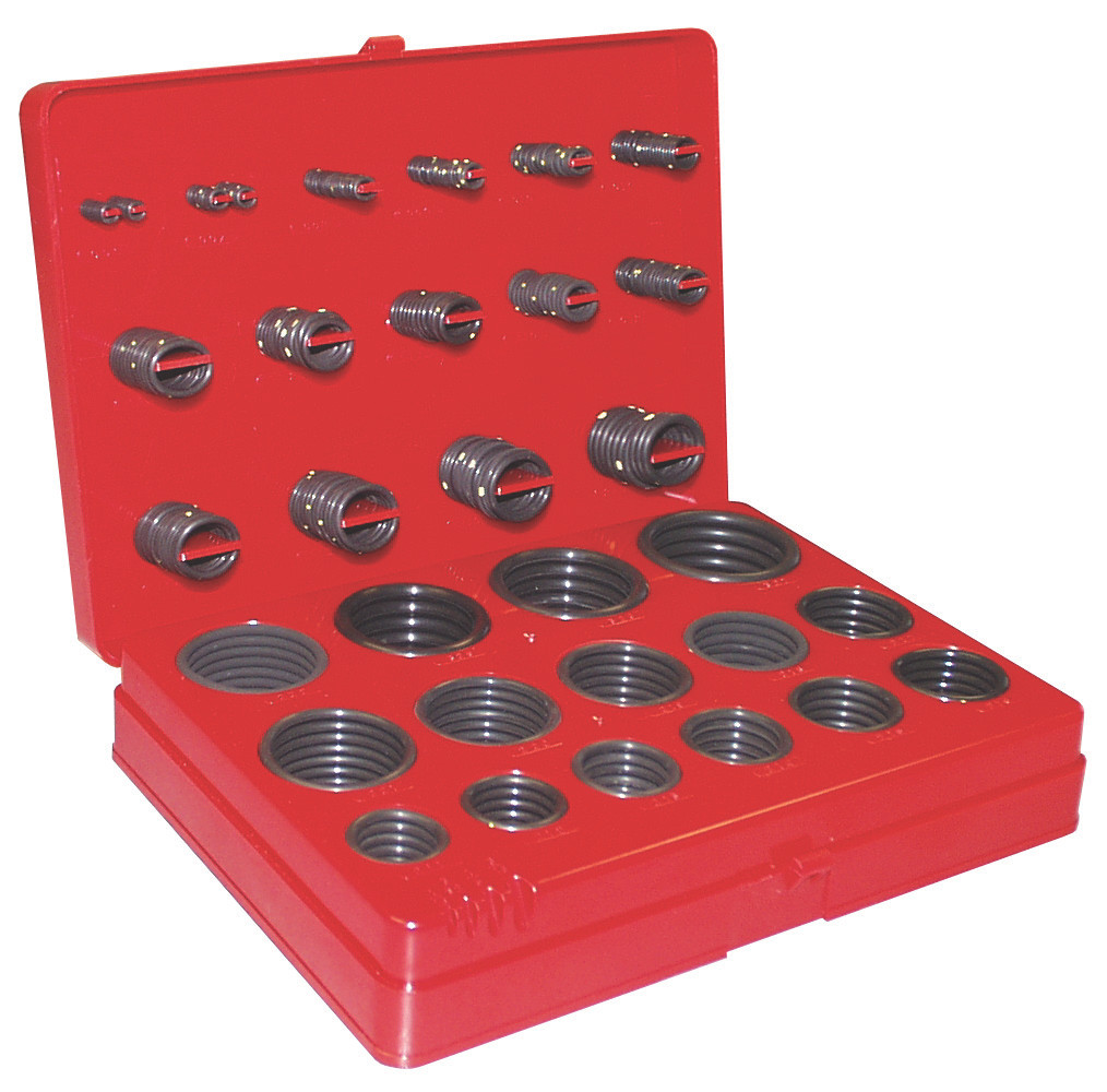 407 Pc. SAE 70 Durometer Nitrile O-Ring Assortment  00150