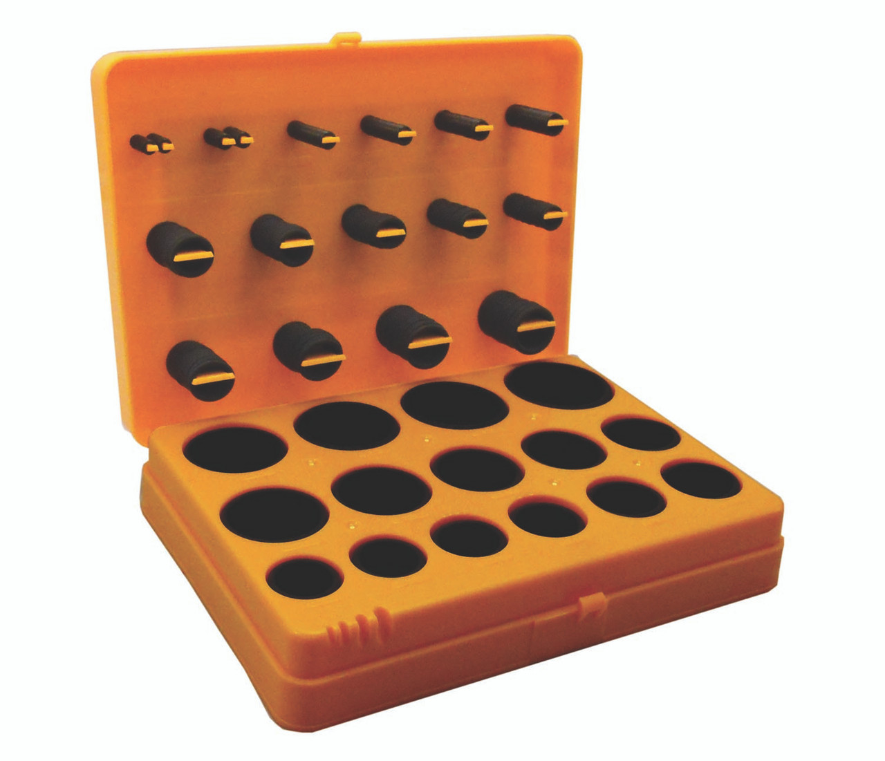 382 Pc. SAE 75 Durometer Viton O-Ring Assortment  00153