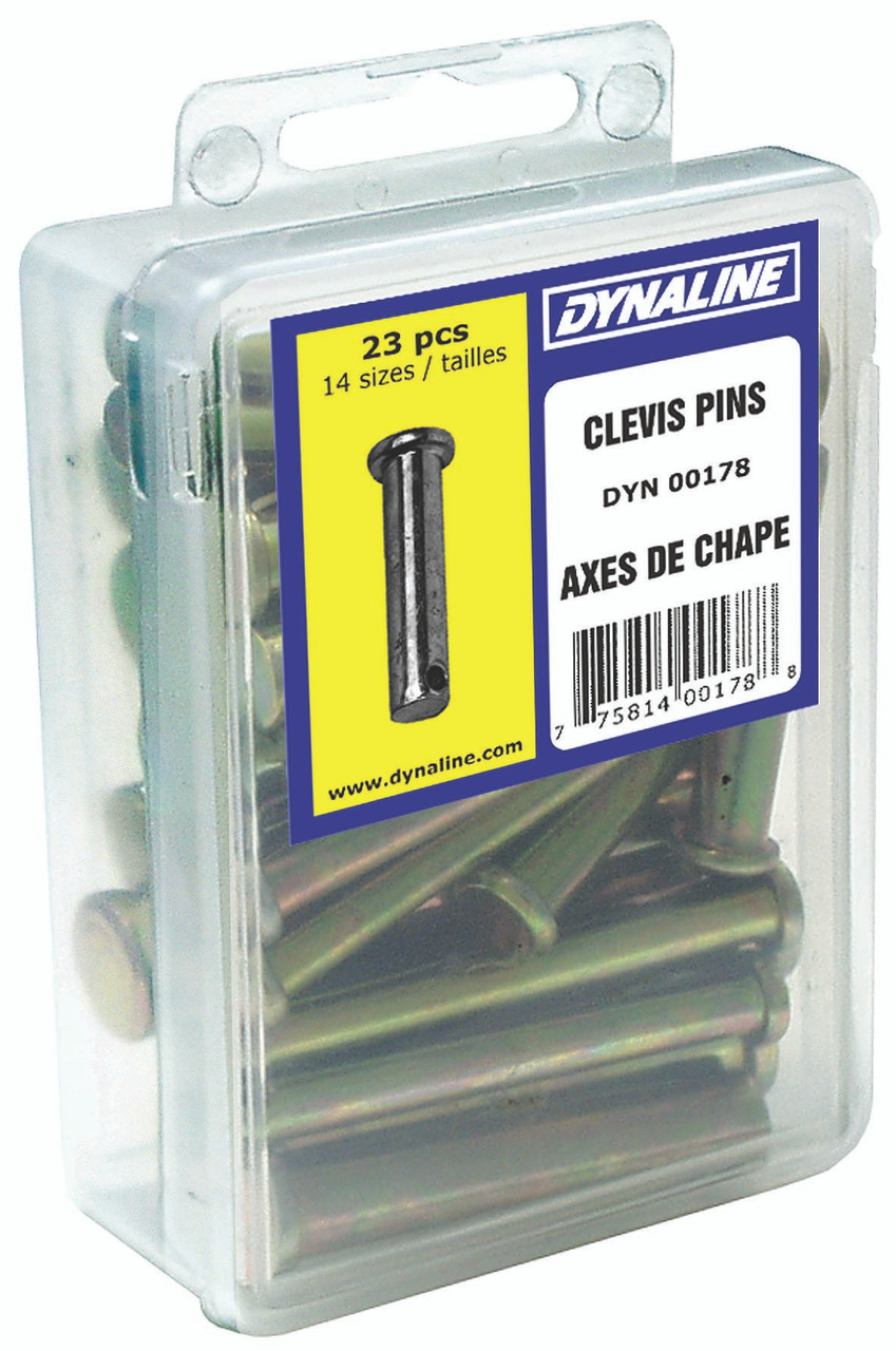 23 Pc. Clevis Pin Dynakit  00178