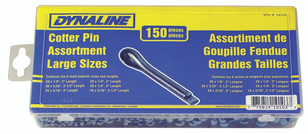 150 Pc. Large Cotter Pin Assortment  10103