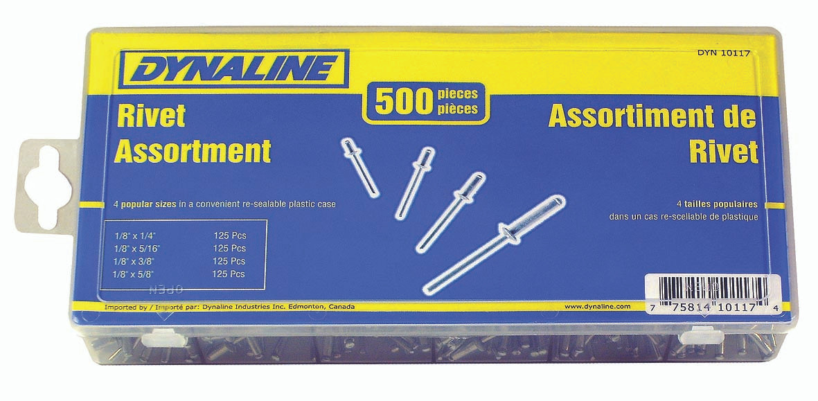 500 Pc. Rivet Hardware Assortment  10117