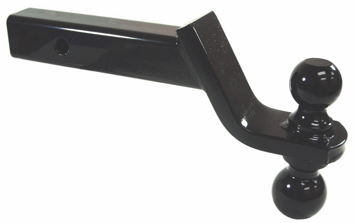 Welded Steel Dual Ball Mount 2 & 2-5/16" w/2" Drop / .75" Rise  11645