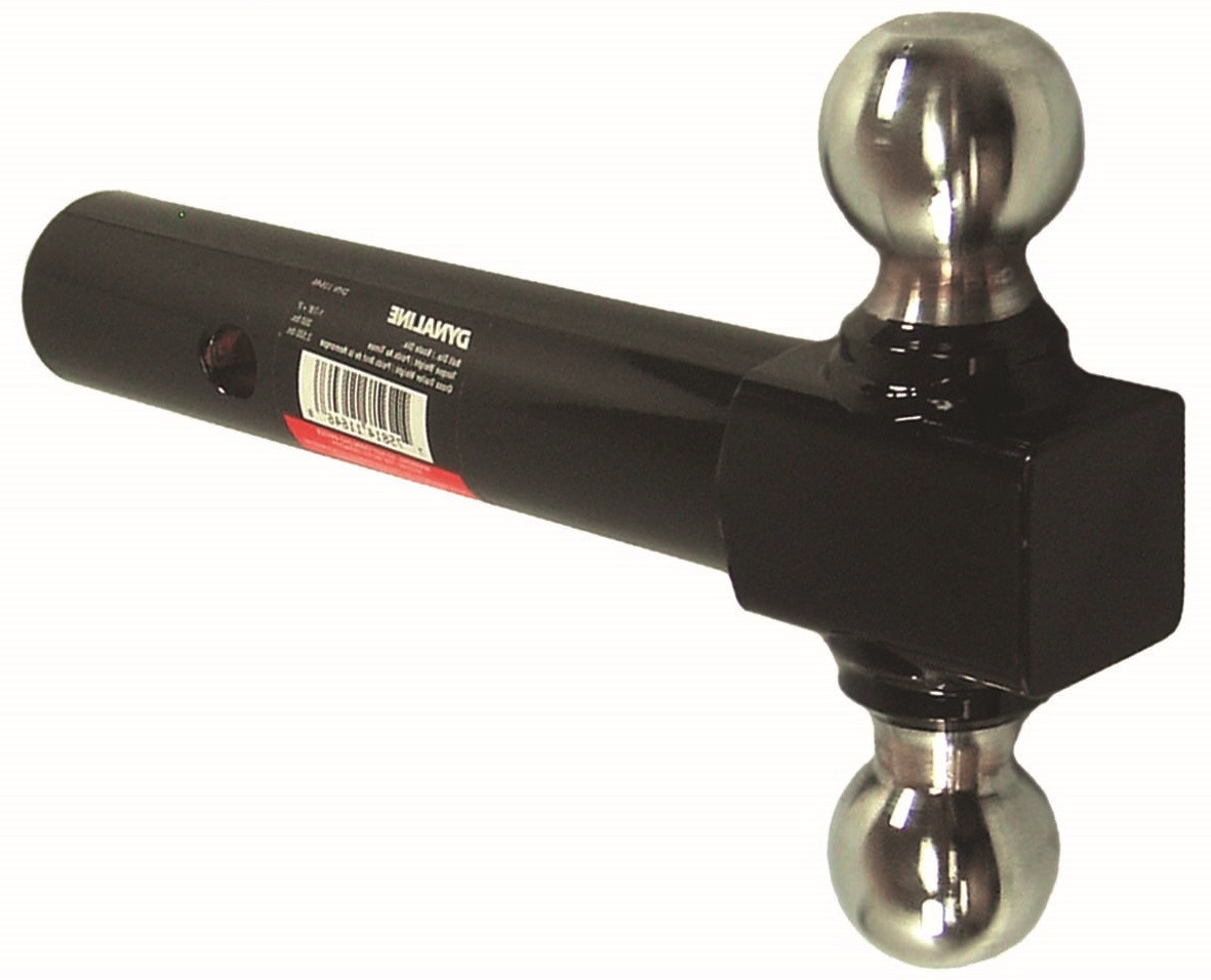 Welded Steel Solid Round Shank Dual Ball Mount 2" & 2-5/16"  11647