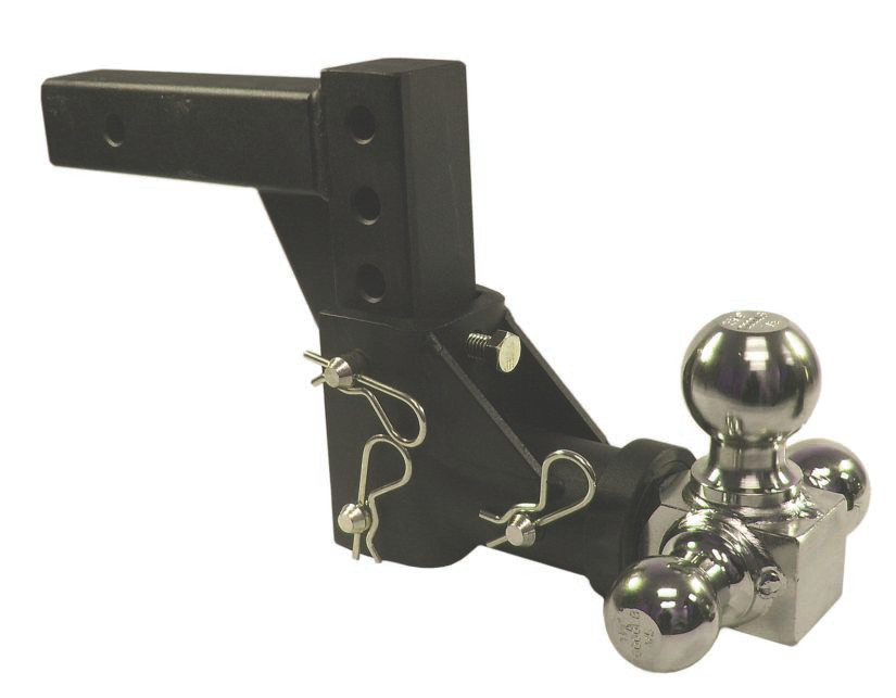 Welded Steel Adjustable Triple Ball Mount 1-7/8, 2 & 2-5/16"  11650