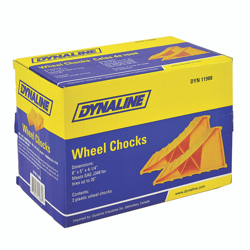 Plastic Wheel Chock  11988