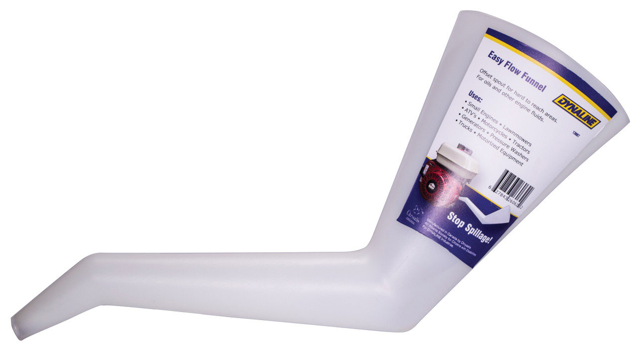 Plastic Offset Easy Flow Funnel 4-1/2" Diameter  13007