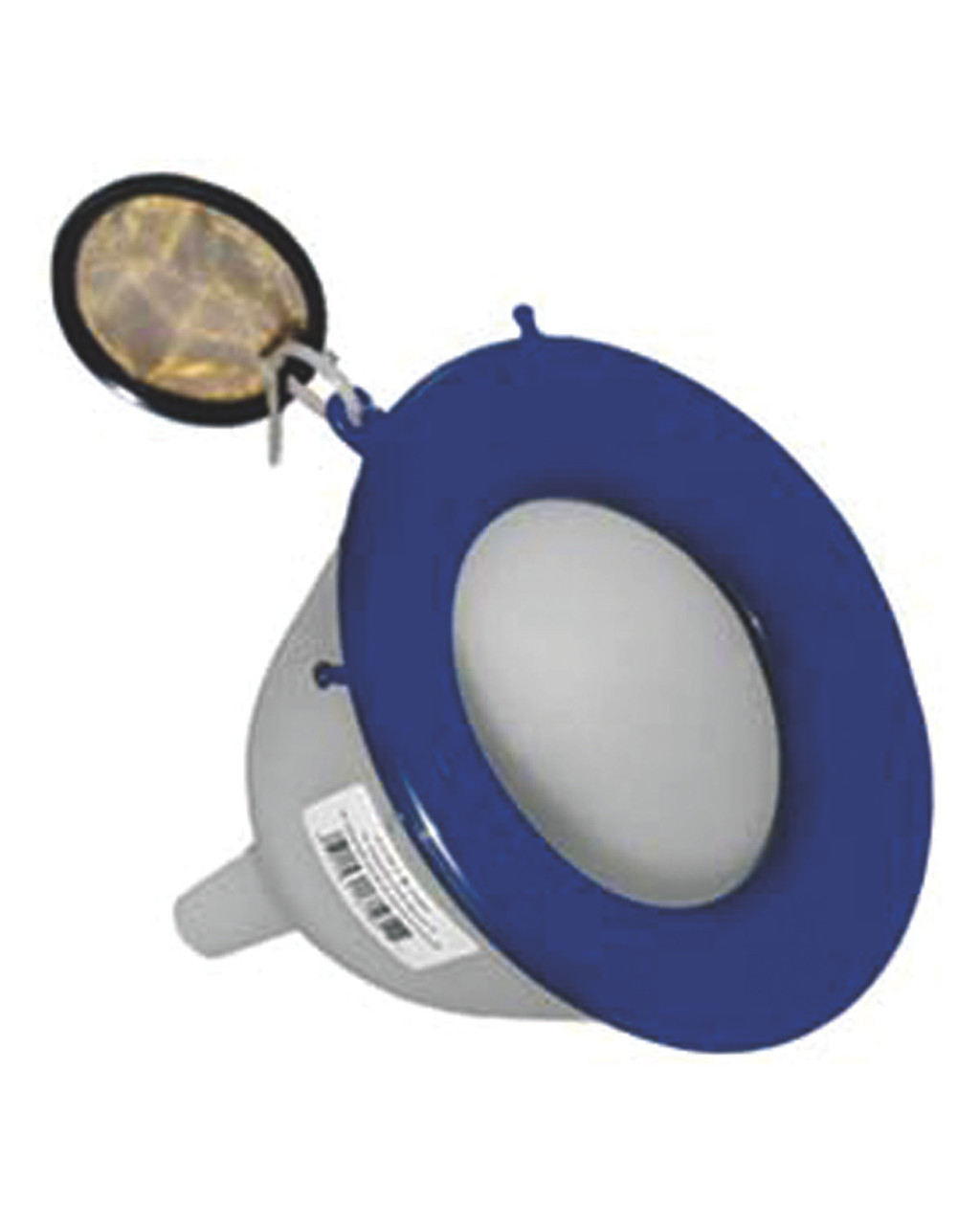 Plastic Funnel w/Filter & Anti-Splash Rim 5" Diameter  13015