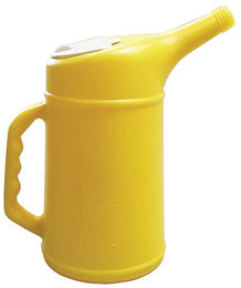 Plastic Measuring Jug c/w Lid & Flex Nozzle - 4L  14040