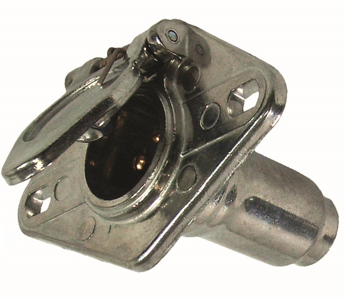 Round Round 6 Pole Die Cast Socket  27034