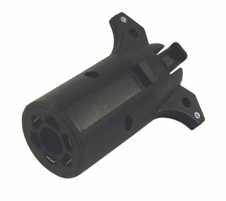 Round 7 Blade / Flat 4 Pin Trailer Adapter  27084