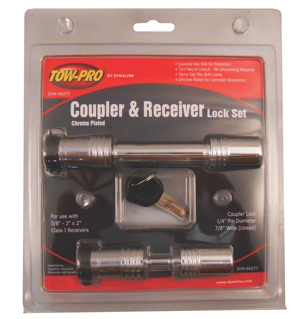 Coupler & Receiver Lock Set  66277