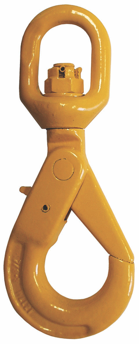 Grade 80 Self-Locking Swivel Eye Hook 3/8"  67051