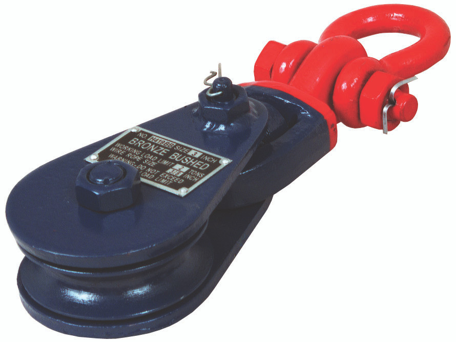 8" Snatch Block w/Shackle - 8 Ton  80283