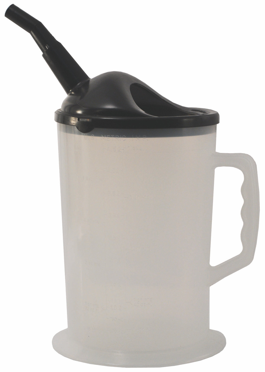 Cluthe® Plastic Calibrated Measuring Container 155 oz.  C34046