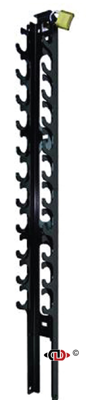 Steel Ratcheting Load Binder Storage Rack (11 binders)  RRS-L11