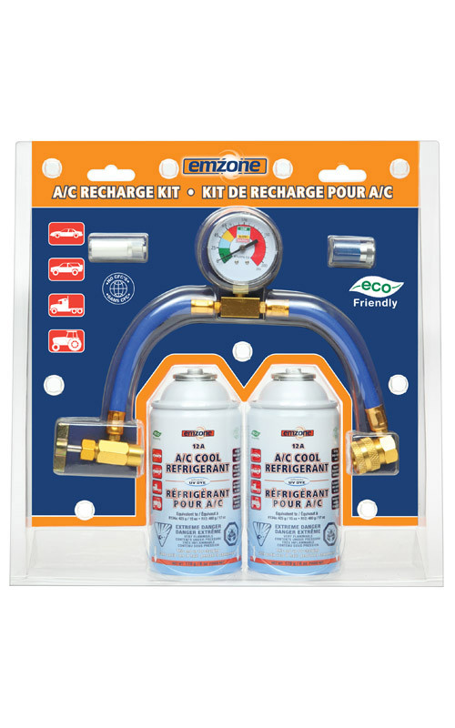 12A A/C Recharge Kit & Hose w/Gauge   45885