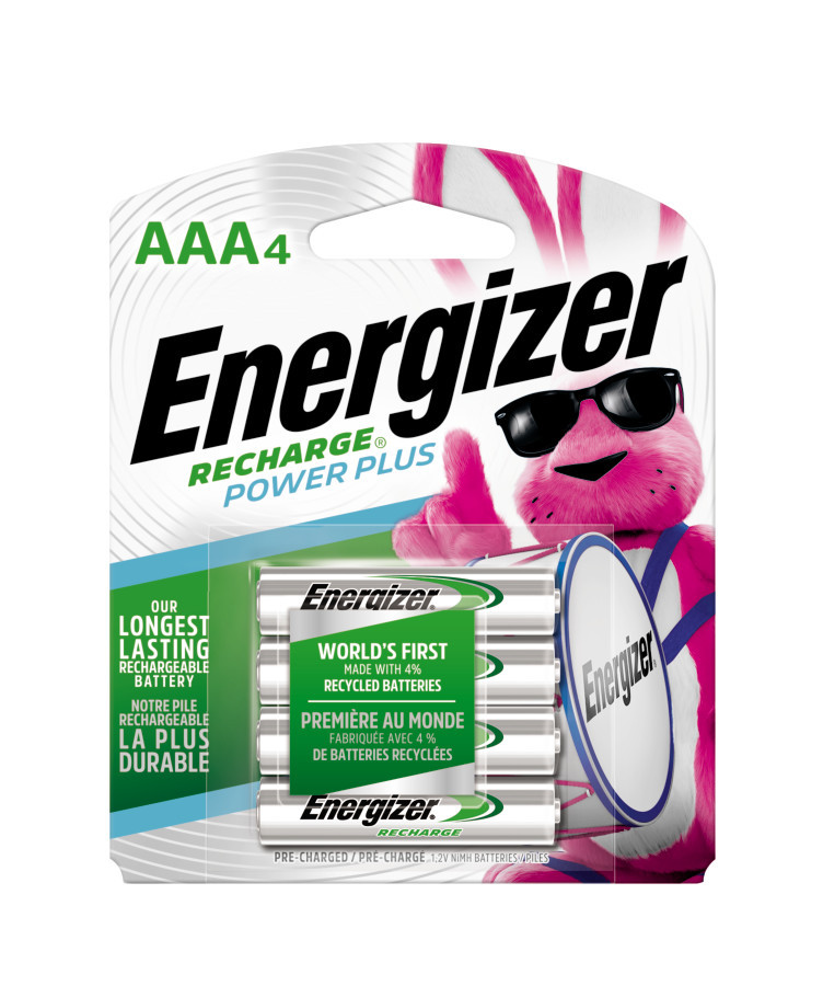 AAA 1.2V Recharge® Rechargeable Battery (4/pk)    NH12BP-4