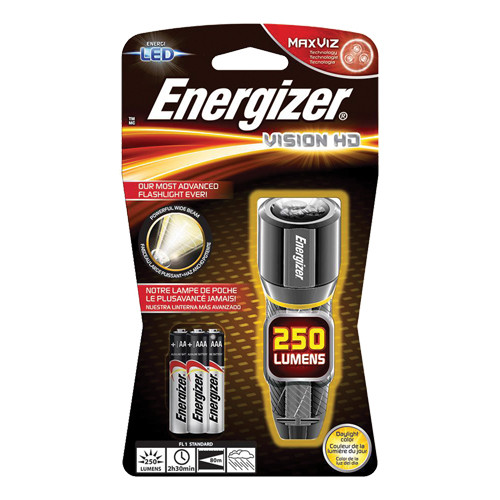 LED 250 Lumens Vision HD Compact Metal Flashlight    EPMHH32E
