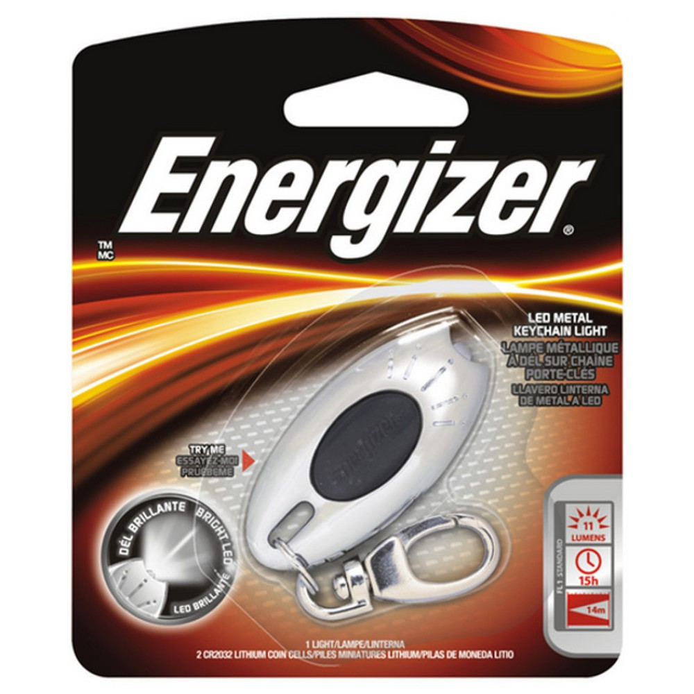 LED 12 Lumens Keychain Light w/ CR2016 Battery    HTKC2BUCS