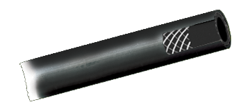 1/4" x 300' Black EPDM 200 PSI Rubber Air Hose  RGP-4BLK-REEL