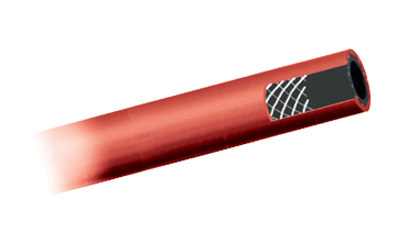 3/4" x 500' Red Nitrile 250 PSI Oil Resistant Rubber Air Hose  RPH-12-REEL