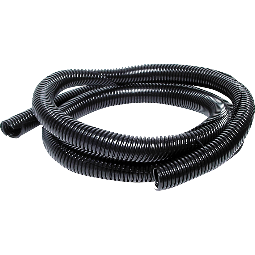 3/8" x 1900' UV Resistant Black Plastic Split Loom  SPL-6BLK-CTN