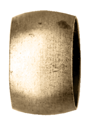 1/4" Brass DOT Metal Line Compression Sleeve  1160-4